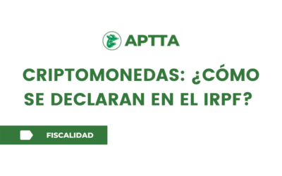 ¿CÓMO SE DECLARAN LAS OPERACIONES CON  CRIPTOMONEDAS EN EL IRPF?