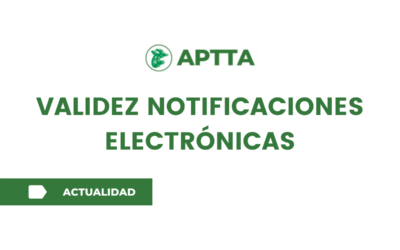 VALIDEZ NOTIFICACIONES ELECTRÓNICAS