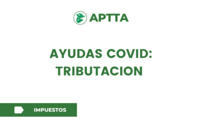 AYUDAS COVID: TRIBUTACION