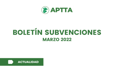 BOLETÍN SUBVENCIONES MARZO 2022