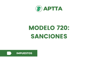 MÓDELO 720: SANCIONES