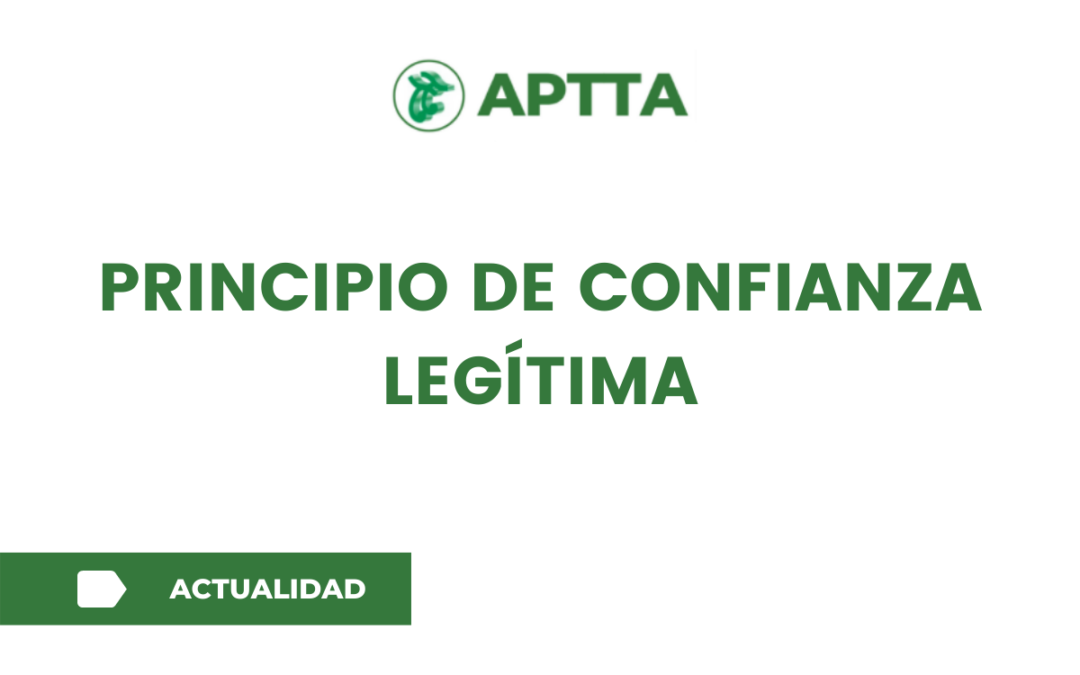 PRINCIPIO DE CONFIANZA LEGÍTIMA