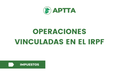 OPERACIONES VINCULADAS EN EL IRPF