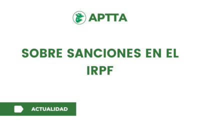 Sobre sanciones en el IRPF