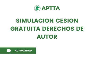 SIMULACION CESION GRATUITA DERECHOS DE AUTOR
