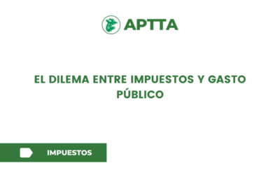 El dilema entre impuestos y gasto público