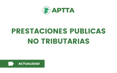 PRESTACIONES PUBLICAS NO TRIBUTARIAS