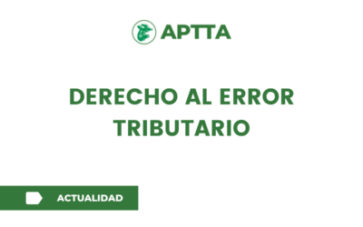 Derecho al error tributario