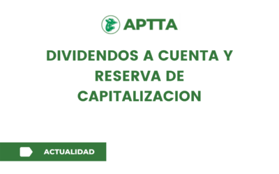 DIVIDENDOS A CUENTA Y RESERVA DE CAPITALIZACION