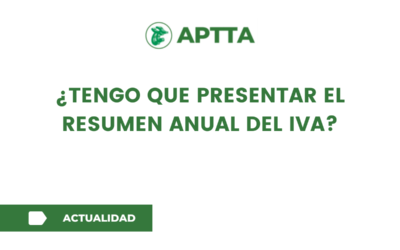 ¿Tengo que presentar el resumen anual del IVA?