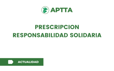 PRESCRIPCION RESPONSABILIDAD SOLIDARIA