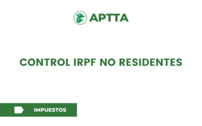 CONTROL IRPF NO RESIDENTES