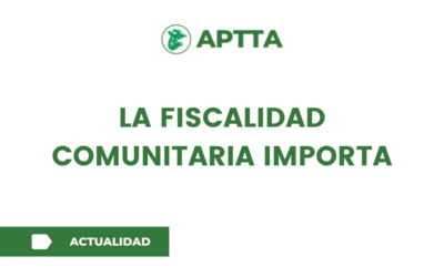 La fiscalidad comunitaria importa