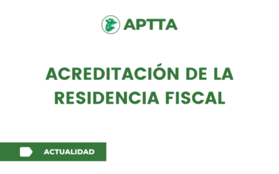 acreditación de la residencia fiscal