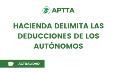 Hacienda delimita las deducciones de los autónomos