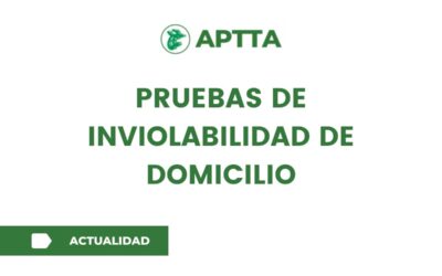 Pruebas de inviolabilidad de domicilio