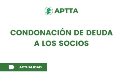 Condonación de deuda a los socios