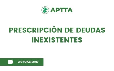 Prescripción de deudas inexistentes