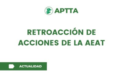 Retroacción de acciones de la AEAT