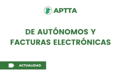 De autónomos y facturas electrónicas