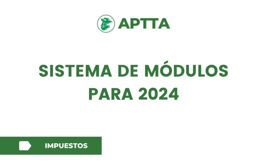 Sistema de módulos para 2024