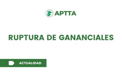 Ruptura de gananciales