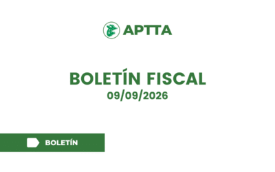 Boletín FIscal 09/09/2026
